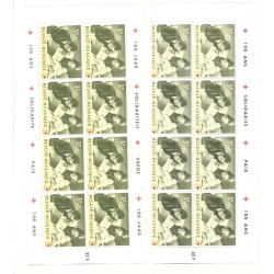 1963 - COB 1267A** + B** - SCOTT B745a - 2 booklets - MNH