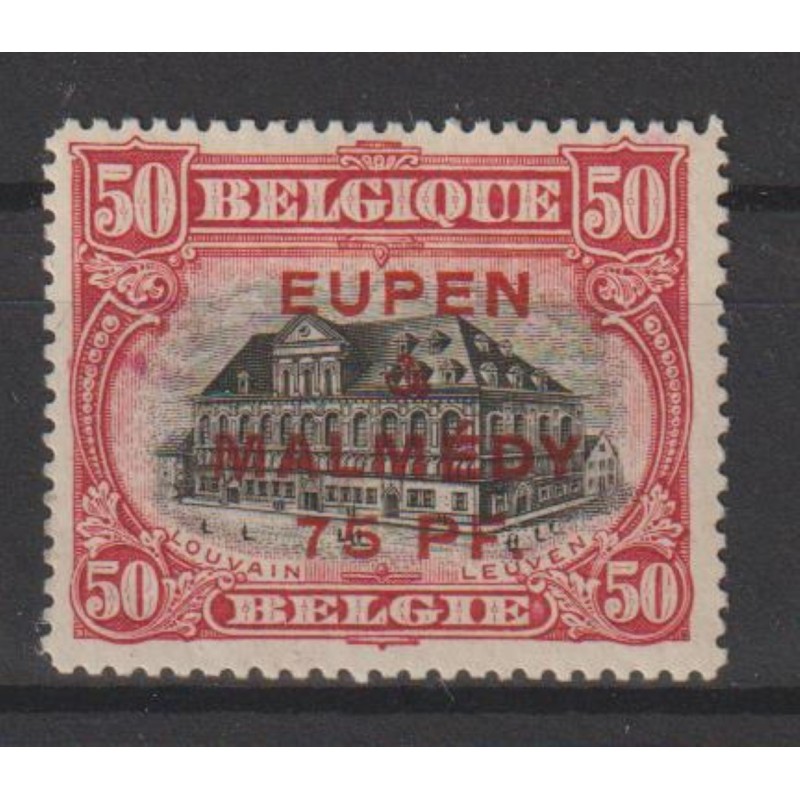 1920 - EUPEN & MALMEDY - COB OC60T* - Perforation 15 - MH