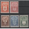 1947 - COB 756/60** - Scott B442/6 - MNH