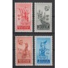 1948 - COB 781/4** - Scott B455/8 - MNH