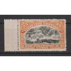 1894 - CONGO - COB 21** -...