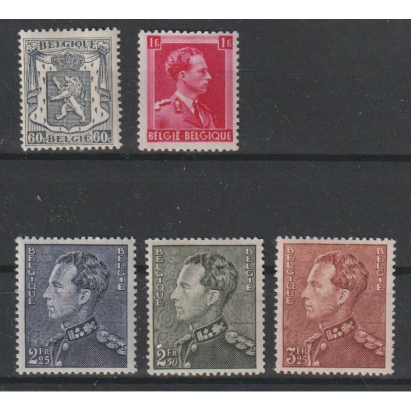 1939 - COB 527/31* - SCOTT 276 + 297 + 299/300 + 311 - MH