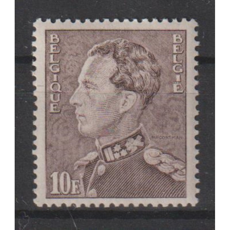 1936 - COB 434B** - SCOTT UNLISTED -  Lilac gray - MNH