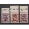 1933 - COB 375A/76** - SCOTT 254/6 - MNH