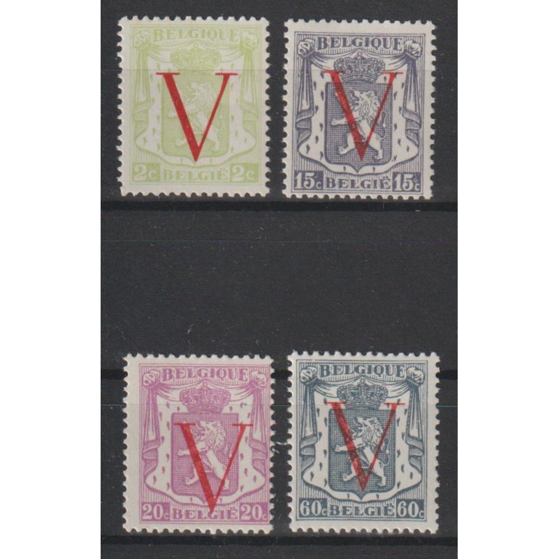 1944 - COB 670/3** - Scott 361/4 - MNH