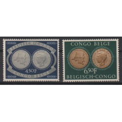 1954 - CONGO - COB 327/8* -...