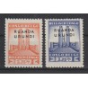 1941 - RUANDA-URUNDI - COB 122/3** - MNH