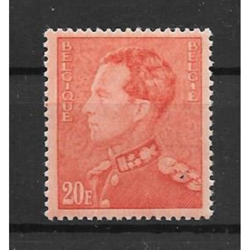 1936 - COB 435B** - SCOTT UNLISTED -  Vermilion red - With certficate - MNH