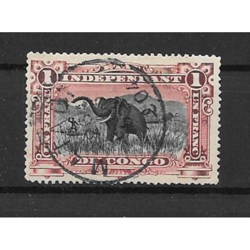 1894 - CONGO - COB 26B - SCOTT 24a - Dark Lilac