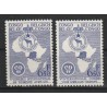 1955 - CONGO - COB 337/8** - SCOTT 298/9 - MNH