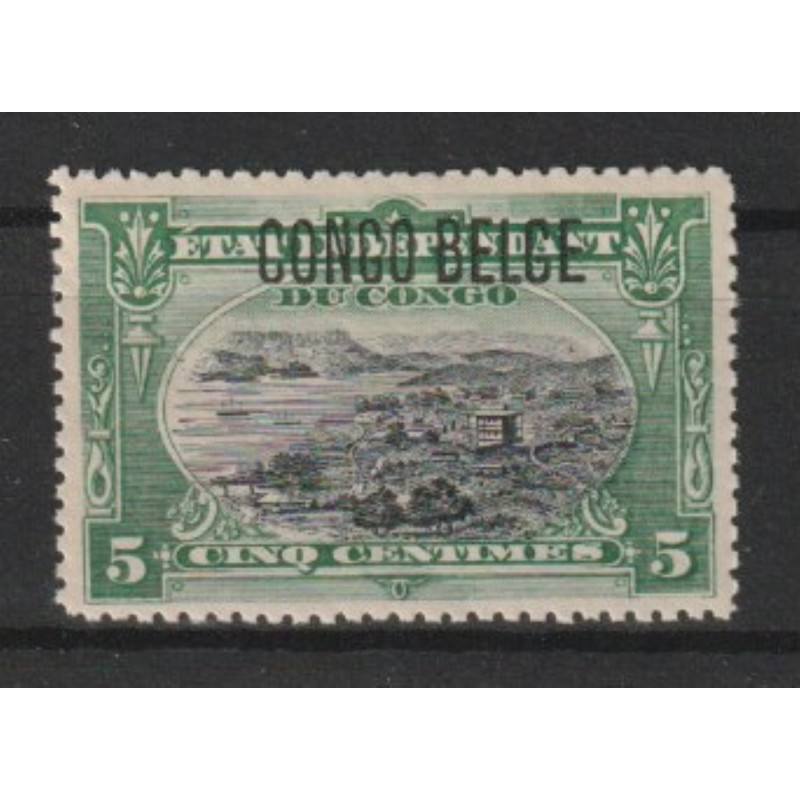 1909 - Congo - COB 40* - SCOTT 31 - Overprinted CONGO BELGE - MH