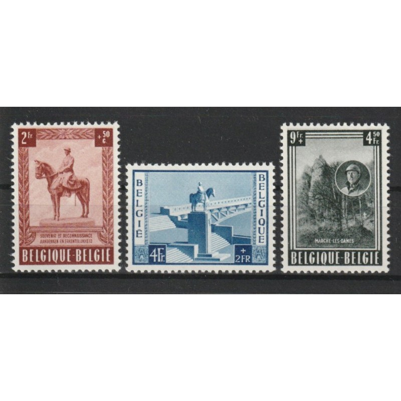 1954 - COB 938/40** - SCOTT B555/7 - MNH