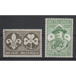 1957 - COB 1022/3** - Scott...