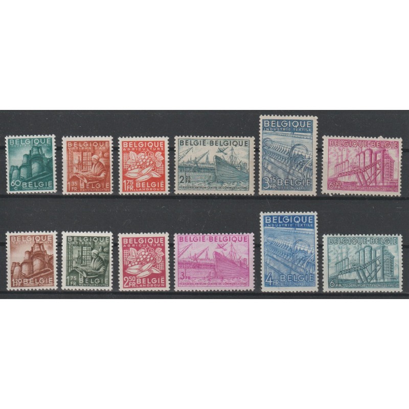 1948 - COB 761/72** - Scott 374/85 - MNH