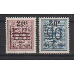 1954 - COB 941/2** - Scott...